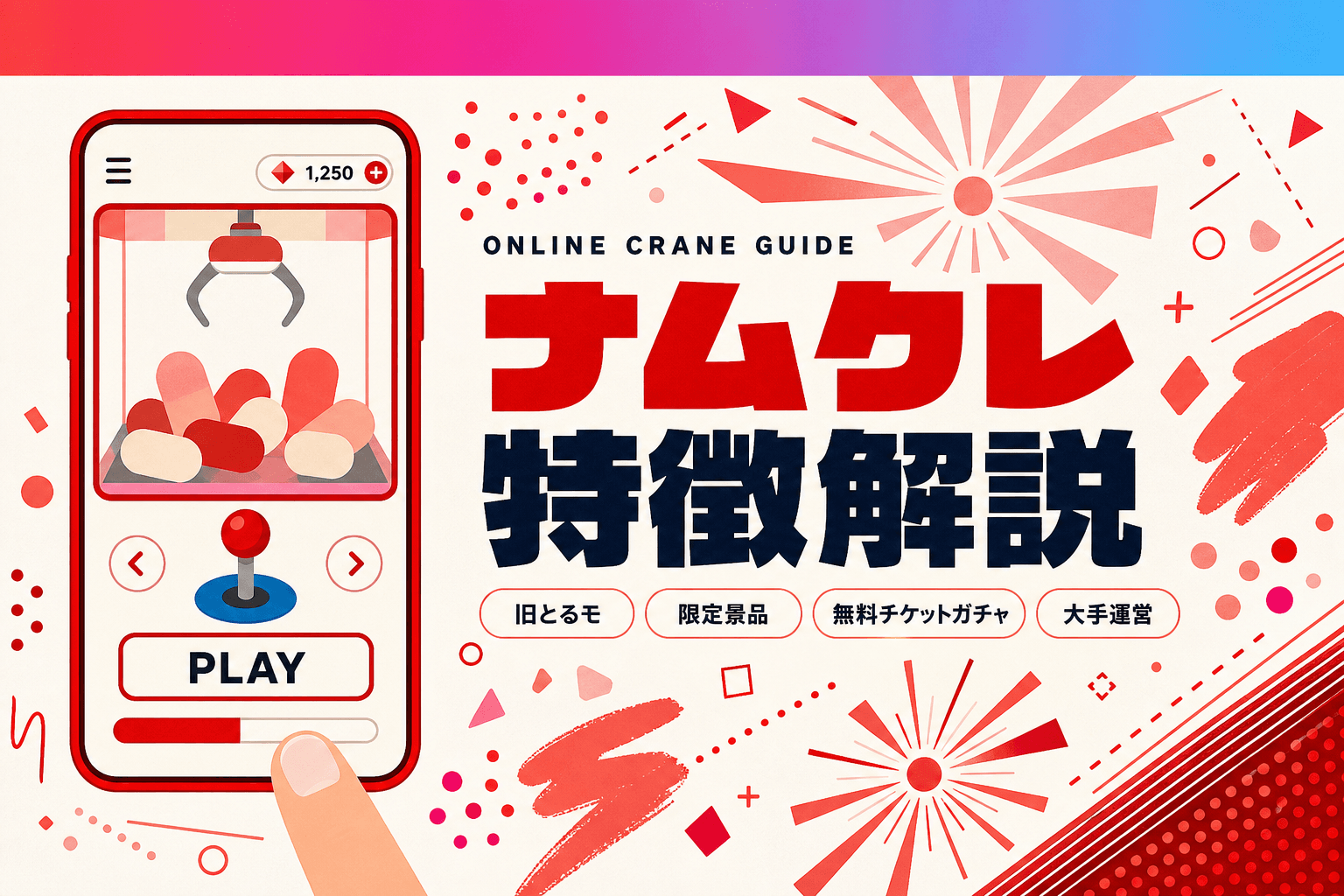ナムコオンラインクレーンの特徴 — 料金・限定景品・遊び方
