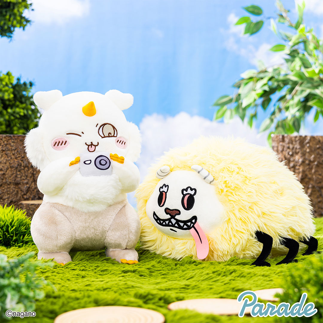 ちいかわ「でかつよ・あのこ」BIGぬいぐるみの登場をパレードが予告